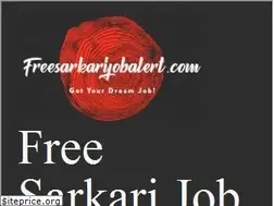 Sites similar to freesarkarijobalert.com