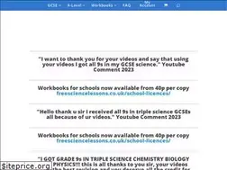 Sites similar to freesciencelessons.co.uk