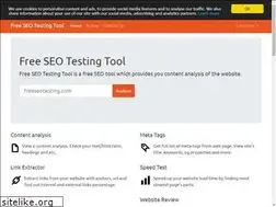 Sites similar to freeseotesting.com