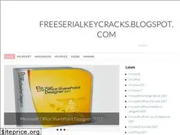Sites similar to freeserialkeycracks.blogspot.com
