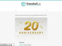 Sites similar to freeshell.de