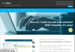Sites similar to freesites.com.au