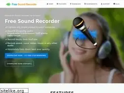 Sites similar to freesoundrecorder.net