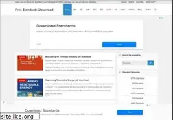 Sites similar to freestandardsdownload.com