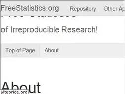 Sites similar to freestatistics.org