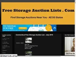 Sites similar to freestorageauctionlists.com