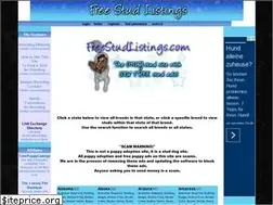 Sites similar to freestudlistings.com