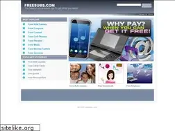 Sites similar to freesubs.com