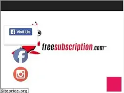 Sites similar to freesubscription.com