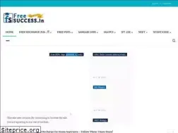Sites similar to freesuccess.in