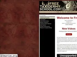 Sites similar to freetaxidermyschool.com