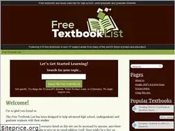 Sites similar to freetextbooklist.com
