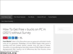 Sites similar to freethevbuckscodes.com