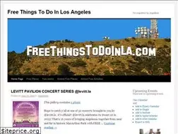 Sites similar to freethingstodoinlosangeles.com