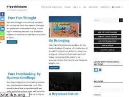 Sites similar to freethinkers.com