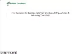 Sites similar to freetimelearning.com