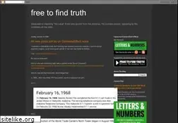 Sites similar to freetofindtruth.blogspot.com
