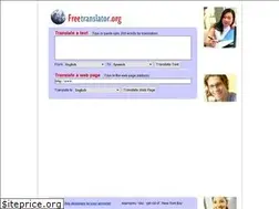 Sites similar to freetranslator.org