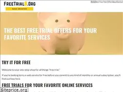 Sites similar to freetrials.org