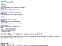 Sites similar to freetts.com