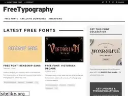 Sites similar to freetypography.com