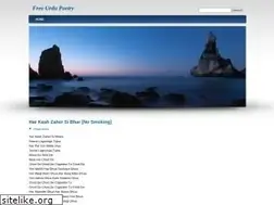 Sites similar to freeurdupoetry.com