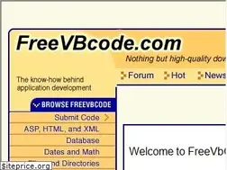 Sites similar to freevbcode.com