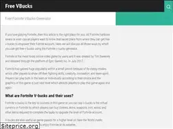 Sites similar to freevbucksblog.com