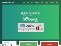 Sites similar to freevcenotes.com