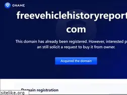Sites similar to freevehiclehistoryreports.com
