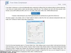 Sites similar to freevideocompressor.com