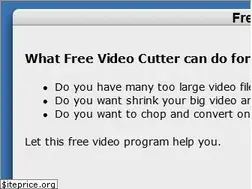 Sites similar to freevideocutter.com