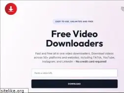 Sites similar to freevideodownloaders.com