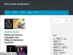 Sites similar to freevideoworkshop.com