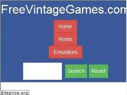 Sites similar to freevintagegames.com