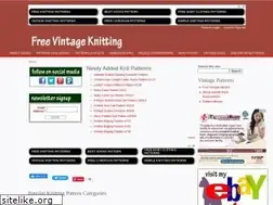 Sites similar to freevintageknitting.com