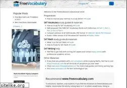 Sites similar to freevocabulary.com