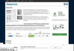 Sites similar to freevpn.me