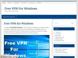 Sites similar to freevpnforwindows.net