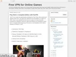 Sites similar to freevpngame.com