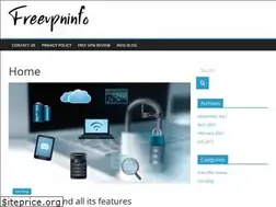 Sites similar to freevpninfo.com