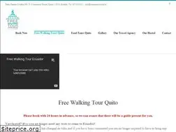 Sites similar to freewalkingtourecuador.com