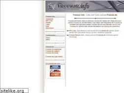 Sites similar to freewar.info