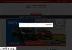 Sites similar to freewaytoyota.co.za