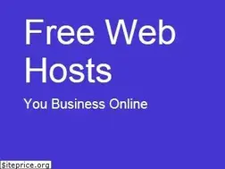 Sites similar to freewebhosts.com.au