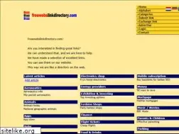 Sites similar to freewebslinkdirectory.com