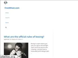 Sites similar to freewhost.com