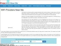 Sites similar to freewifinearbyme.com