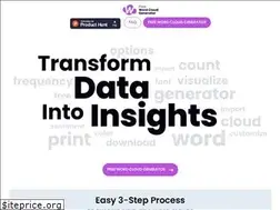 Sites similar to freewordcloudgenerator.com