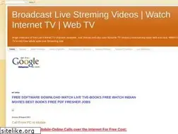 Sites similar to freewwlivetv.blogspot.com